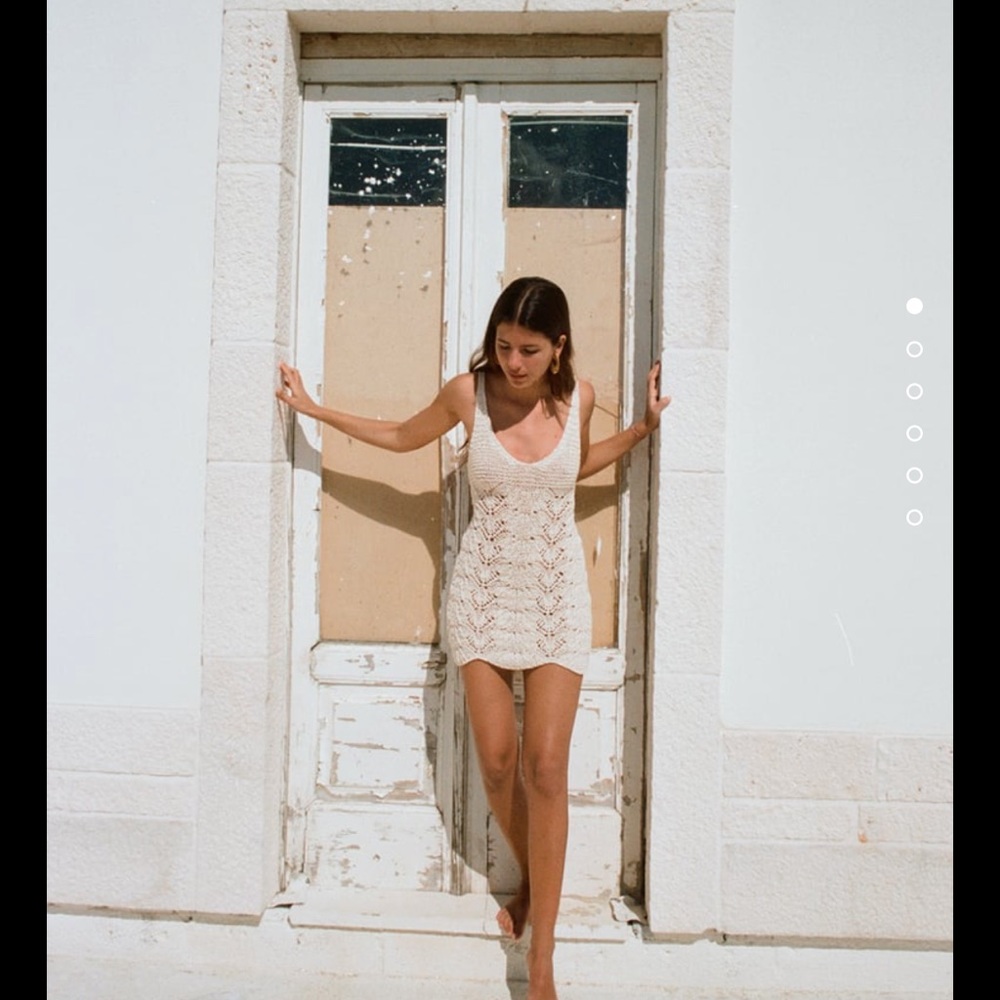 Crochet summer dress